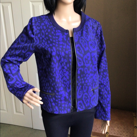 GAP Jackets & Blazers - Gap Black and Blue Short Dress Jacket